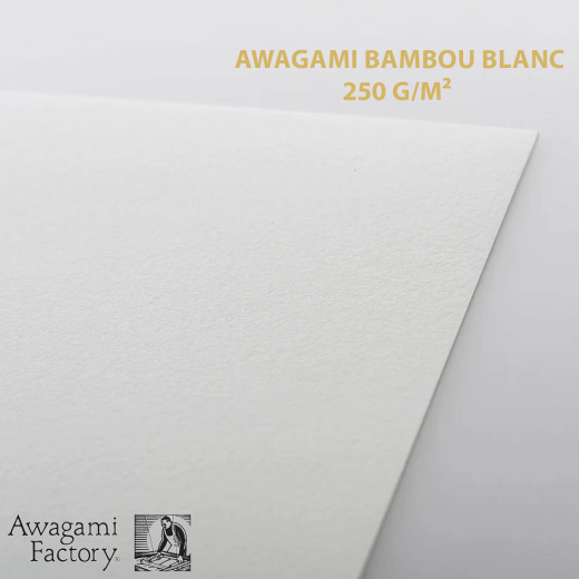 Impressions Fineart Montpellier Awagami Bambou blanc 250 g