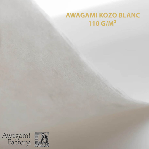 Impressions Fineart Montpellier Awagami Kozo blanc 110 g